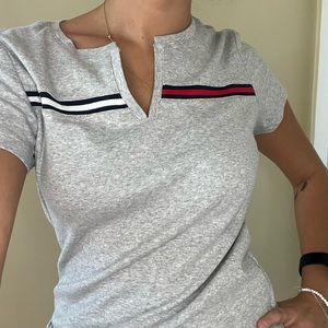 Grey shirt from TOMMY HILFIGER
